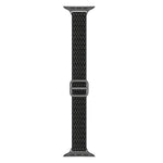 Wave Small Waist Nylon Watch Band For Apple Watch Series, 7 45mm / 6&SE&5&4 44mm / 3&2&1 42mm, 7 41mm / 6&SE&5&4 40mm / 3&2&1 38mm