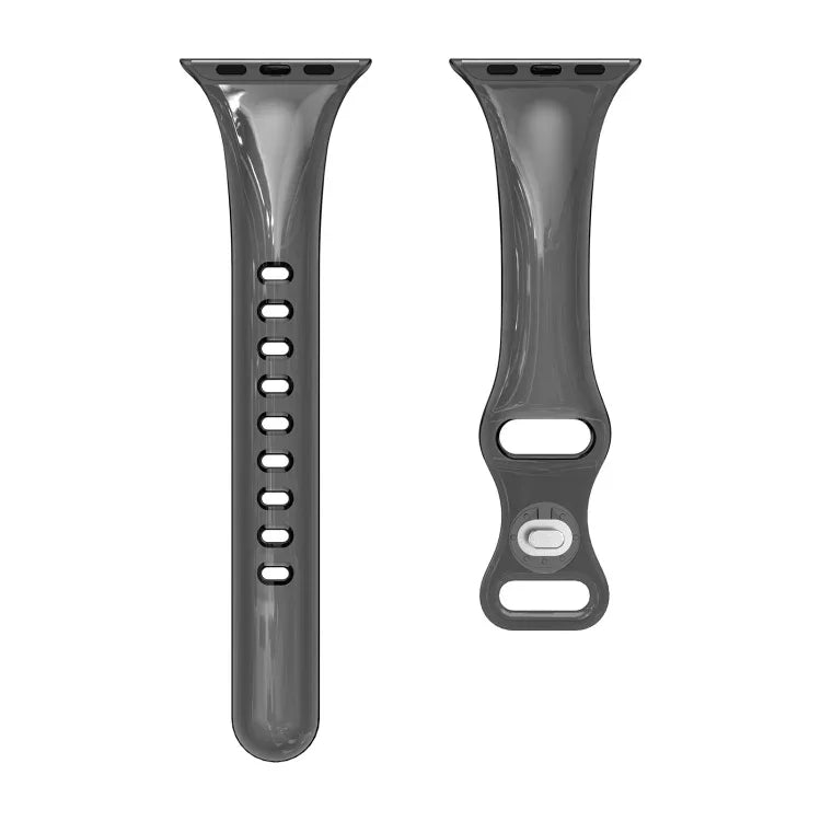 Apple Watchシリーズ用TPU 8バックルウォッチバンド, 7 45mm / 6&SE&5&4 44mm / 3&2&1 42mm, 7 41mm / 6&SE&5&4 40mm / 3&2&1 38mm