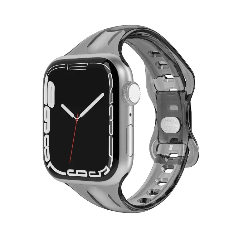 Apple Watchシリーズ用TPU 8バックルウォッチバンド, 7 45mm / 6&SE&5&4 44mm / 3&2&1 42mm, 7 41mm / 6&SE&5&4 40mm / 3&2&1 38mm