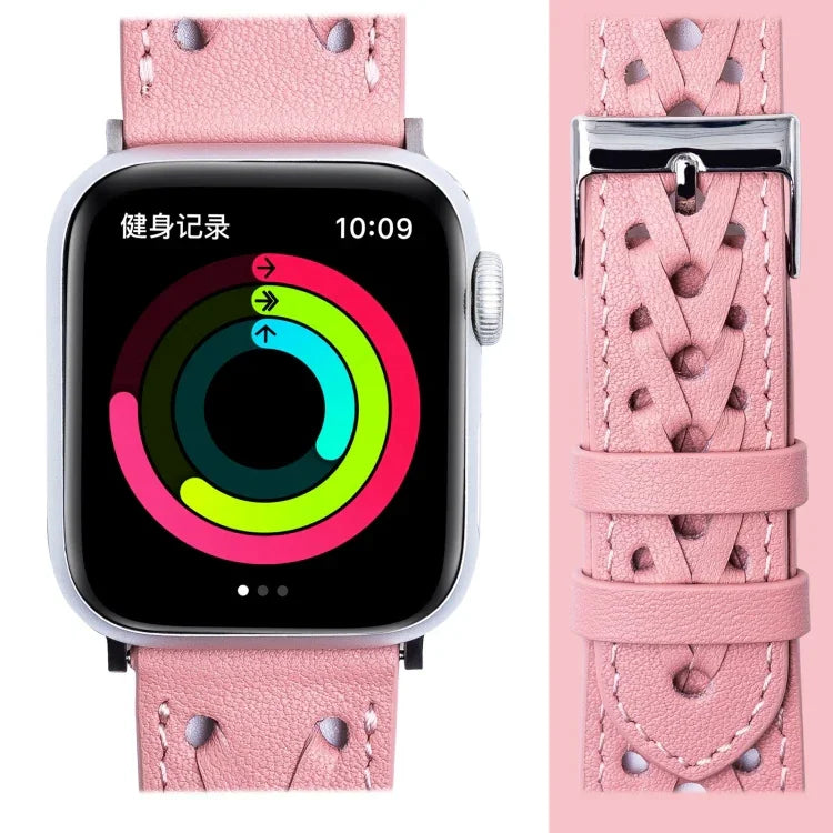 Apple Watchシリーズ用本革織りウォッチストラップ, 7 45mm / 6&SE&5&4 44mm / 3&2&1 42mm, 7 41mm / 6&SE&5&4 40mm / 3&2&1 38mm