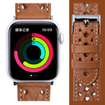Apple Watchシリーズ用本革織りウォッチストラップ, 7 45mm / 6&SE&5&4 44mm / 3&2&1 42mm, 7 41mm / 6&SE&5&4 40mm / 3&2&1 38mm