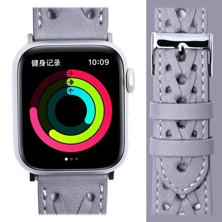 Apple Watchシリーズ用本革織りウォッチストラップ, 7 45mm / 6&SE&5&4 44mm / 3&2&1 42mm, 7 41mm / 6&SE&5&4 40mm / 3&2&1 38mm