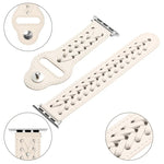 Apple Watchシリーズ用織りウォッチストラップ, 7 45mm / 6&SE&5&4 44mm / 3&2&1 42mm, 7 41mm / 6&SE&5&4 40mm / 3&2&1 38mm