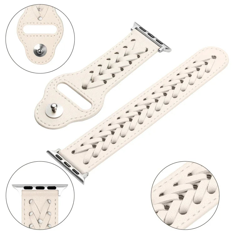 Apple Watchシリーズ用織りウォッチストラップ, 7 45mm / 6&SE&5&4 44mm / 3&2&1 42mm, 7 41mm / 6&SE&5&4 40mm / 3&2&1 38mm