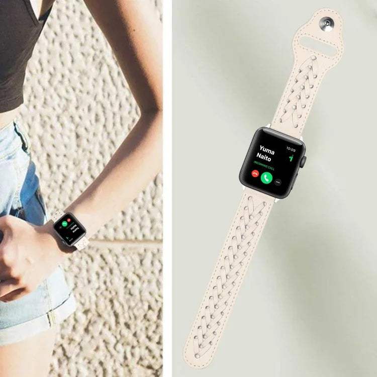 Apple Watchシリーズ用織りウォッチストラップ, 7 45mm / 6&SE&5&4 44mm / 3&2&1 42mm, 7 41mm / 6&SE&5&4 40mm / 3&2&1 38mm