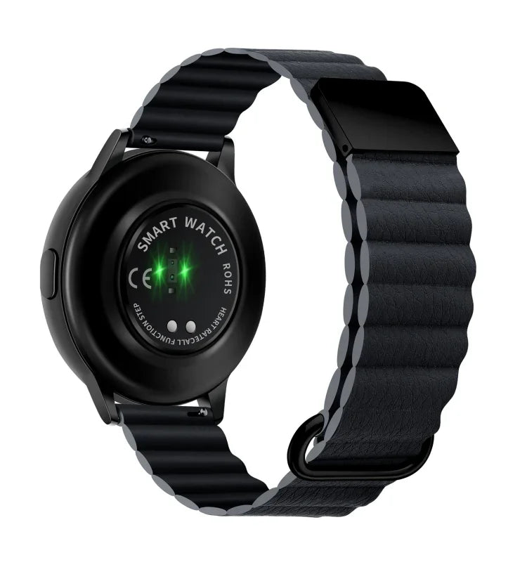 マグネットバックルレザーワッチバンド、20mm Samsung Galaxy Watch3 41mm用、20mm Samsung Galaxy Watch3 45mm用、22mm Samsung Galaxy Watch3 41mm用、22mm Samsung Galaxy Watch3 45mm用