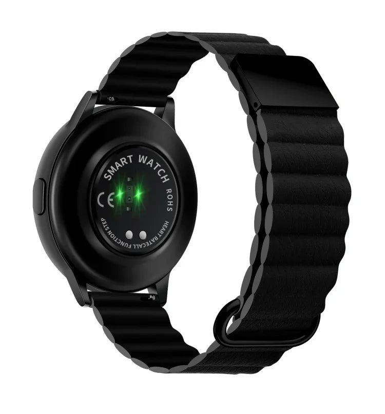 マグネットバックルレザーワッチバンド、20mm Samsung Galaxy Watch3 41mm用、20mm Samsung Galaxy Watch3 45mm用、22mm Samsung Galaxy Watch3 41mm用、22mm Samsung Galaxy Watch3 45mm用