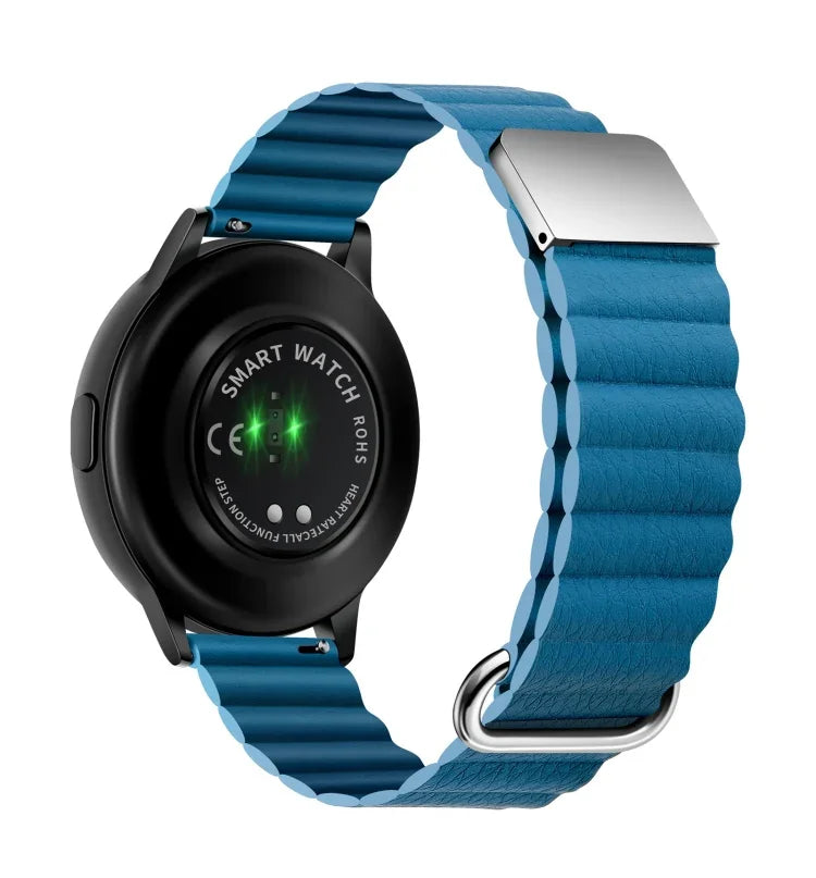 マグネットバックルレザーワッチバンド、20mm Samsung Galaxy Watch3 41mm用、20mm Samsung Galaxy Watch3 45mm用、22mm Samsung Galaxy Watch3 41mm用、22mm Samsung Galaxy Watch3 45mm用
