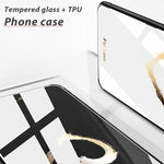 Colorful Painted Glass Phone Case, For iPhone 14, For iPhone 13 Pro Max, For iPhone 13 Pro