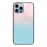 Colorful Painted Glass Phone Case, For iPhone 14, For iPhone 13 Pro Max, For iPhone 13 Pro