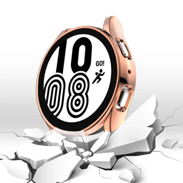 全面カバレッジ TPU 電気めっき保護ケース、Samsung Galaxy Watch 5 40mm用、Samsung Galaxy Watch 5 44mm用