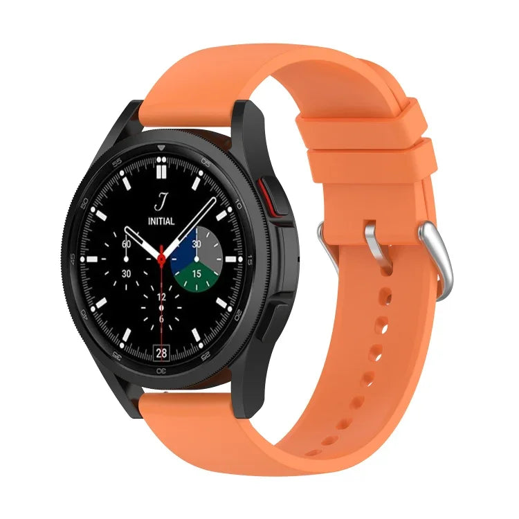 20mmラウンドテールシリコンウォッチバンド、Samsung Galaxy Watch 5 40mm用、Samsung Galaxy Watch 5 44mm用、Samsung Galaxy Watch 5 Pro 45mm用