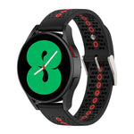20mmカラフルホールシリコンウォッチバンド、Samsung Galaxy Watch 5 40mm用、Samsung Galaxy Watch 5 44mm用、Samsung Galaxy Watch 5 Pro 45mm用