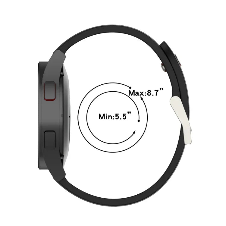 20mmカラフルホールシリコンウォッチバンド、Samsung Galaxy Watch 5 40mm用、Samsung Galaxy Watch 5 44mm用、Samsung Galaxy Watch 5 Pro 45mm用