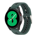 20mmカラフルホールシリコンウォッチバンド、Samsung Galaxy Watch 5 40mm用、Samsung Galaxy Watch 5 44mm用、Samsung Galaxy Watch 5 Pro 45mm用