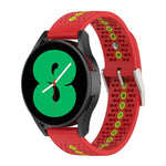20mmカラフルホールシリコンウォッチバンド、Samsung Galaxy Watch 5 40mm用、Samsung Galaxy Watch 5 44mm用、Samsung Galaxy Watch 5 Pro 45mm用