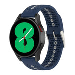 20mmカラフルホールシリコンウォッチバンド、Samsung Galaxy Watch 5 40mm用、Samsung Galaxy Watch 5 44mm用、Samsung Galaxy Watch 5 Pro 45mm用