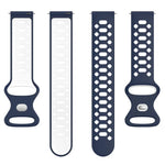20mmツートーンダイヤモンドシリコンウォッチバンド、Samsung Galaxy Watch 5 40mm用、Samsung Galaxy Watch 5 44mm用、Samsung Galaxy Watch 5 Pro 45mm用