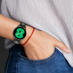 20mmツートーンダイヤモンドシリコンウォッチバンド、Samsung Galaxy Watch 5 40mm用、Samsung Galaxy Watch 5 44mm用、Samsung Galaxy Watch 5 Pro 45mm用