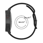 20mmツートーンダイヤモンドシリコンウォッチバンド、Samsung Galaxy Watch 5 40mm用、Samsung Galaxy Watch 5 44mm用、Samsung Galaxy Watch 5 Pro 45mm用