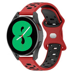 20mmツートーンダイヤモンドシリコンウォッチバンド、Samsung Galaxy Watch 5 40mm用、Samsung Galaxy Watch 5 44mm用、Samsung Galaxy Watch 5 Pro 45mm用