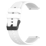 20mm ブラックバックル ステップシリコンウォッチバンド、Samsung Galaxy Watch 5 40mm用、Samsung Galaxy Watch 5 44mm用、Samsung Galaxy Watch 5 Pro 45mm用