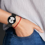 20mm ブラックバックル ステップシリコンウォッチバンド、Samsung Galaxy Watch 5 40mm用、Samsung Galaxy Watch 5 44mm用、Samsung Galaxy Watch 5 Pro 45mm用