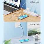 REMAX RP-U5 Extreme 2シリーズ 20W PD充電器 + 1m USB-C / Type-C to 8ピン急速充電データケーブルセット、CNプラグ、EUプラグ、USプラグ