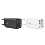 REMAX RP-U43 3.4A 4 USBポート急速充電器、EUプラグ、UKプラグ