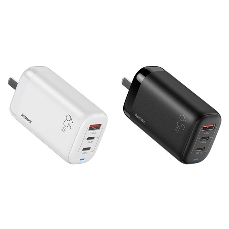 REMAX RP-U55 Territoryシリーズ 65W USB+デュアルUSB-C / Type-Cインターフェース急速充電器、CNプラグ