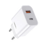 REMAX RP-U68 Speedyシリーズ 20W USB+USB-C/Type-Cインターフェース急速充電器、CNプラグ、EUプラグ、UKプラグ、USプラグ
