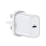 REMAX RP-U70 Janeシリーズ 20W USB-C/Type-C PD急速充電器、CNプラグ、UKプラグ、USプラグ