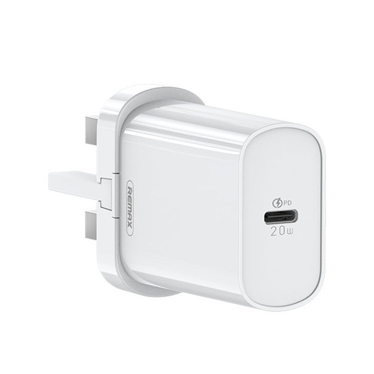REMAX RP-U70 Janeシリーズ 20W USB-C/Type-C PD急速充電器、CNプラグ、UKプラグ、USプラグ