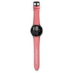 シリコン＋レザー ブラックバックルウォッチバンド、Samsung Galaxy Watch5 Pro 45mm／5 44mm／5 40mm用