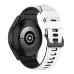 ツートーンシリコンストラップウォッチバンド、Samsung Galaxy Watch5 Pro 45mm／5 44mm／5 40mm用