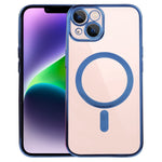 MagSafe Electroplating Straight TPU Phone Case, For iPhone 14, For iPhone 14 Plus, For iPhone 14 Pro, For iPhone 14 Pro Max, For iPhone 13