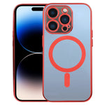 MagSafe Electroplating Straight TPU Phone Case, For iPhone 14, For iPhone 14 Plus, For iPhone 14 Pro, For iPhone 14 Pro Max, For iPhone 13