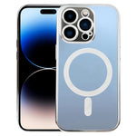 MagSafe Electroplating Straight TPU Phone Case, For iPhone 14, For iPhone 14 Plus, For iPhone 14 Pro, For iPhone 14 Pro Max, For iPhone 13