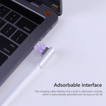 100W 5ピン MagSafe 2（T字型）からUSB-C / Type-C PD充電ケーブル、ケーブル長さ：1.8m、MagSafe 2（T字型）