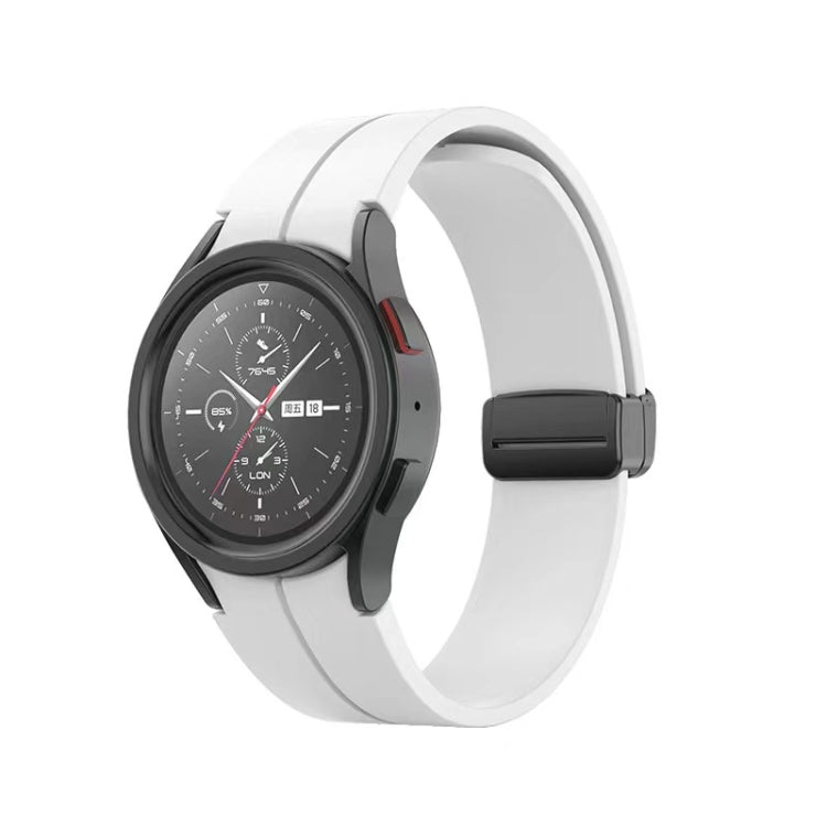 折りたたみバックルシリコンウォッチバンド、Samsung Galaxy Watch5 40mm / 44mm / Pro 45mm用