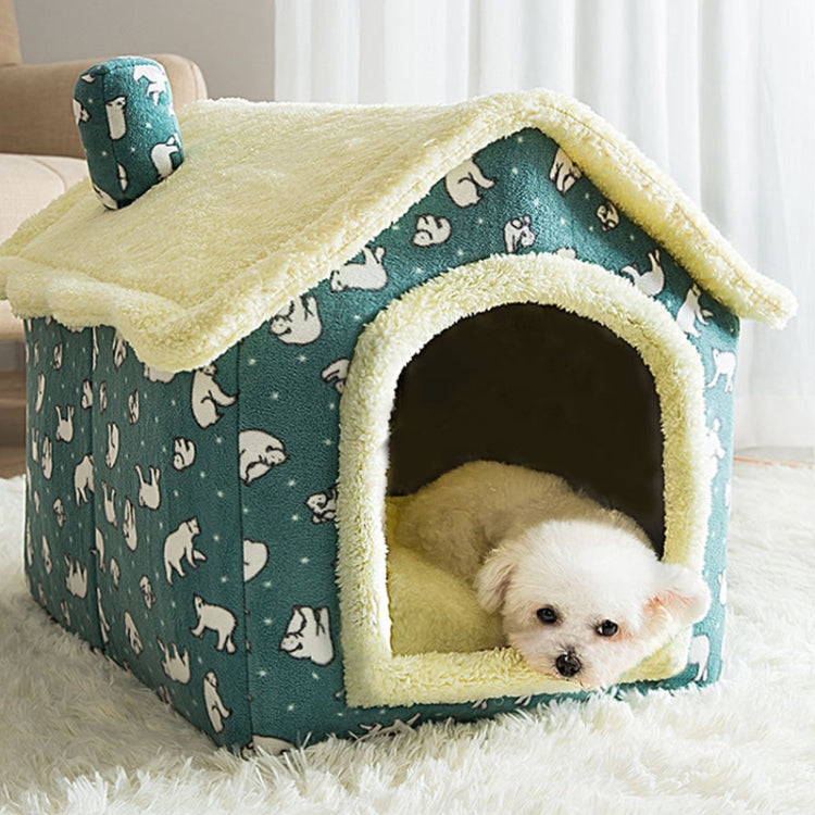 ハウスタイプユニバーサル取り外し可能で洗えるペット用犬猫ベッドペット用品、S