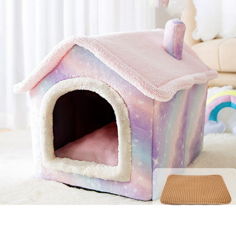 ハウスタイプユニバーサル取り外し可能で洗えるペット用犬猫ベッドペット用品、S