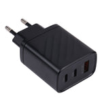 AR-892 3イン1 QC3.0 PD20W USB + USB-C / Type-C 壁用トラベルチャージャー、EUプラグ、UKプラグ