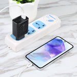 AR-892 3イン1 QC3.0 PD20W USB + USB-C / Type-C 壁用トラベルチャージャー、EUプラグ、UKプラグ