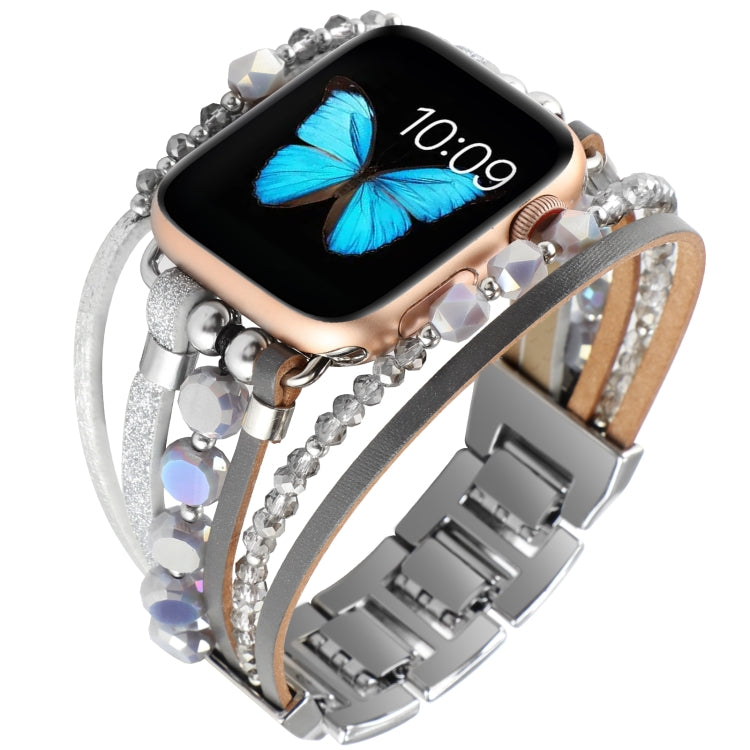 ジュエリーウォッチバンド Apple Watch シリーズ用、7 45mm / 6&SE&5&4 44mm / 3&2&1 42mm、7 41mm / 6&SE&5&4 40mm / 3&2&1 38mm
