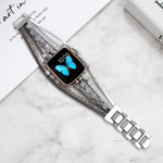 ジュエリーウォッチバンド Apple Watch シリーズ用、7 45mm / 6&SE&5&4 44mm / 3&2&1 42mm、7 41mm / 6&SE&5&4 40mm / 3&2&1 38mm