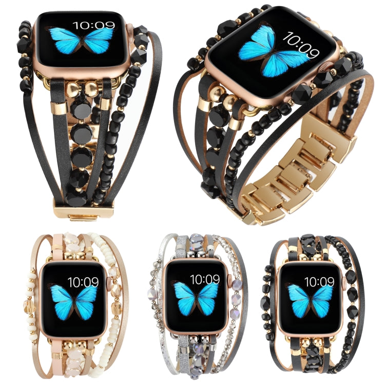 ジュエリーウォッチバンド Apple Watch シリーズ用、7 45mm / 6&SE&5&4 44mm / 3&2&1 42mm、7 41mm / 6&SE&5&4 40mm / 3&2&1 38mm
