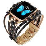 ジュエリーウォッチバンド Apple Watch シリーズ用、7 45mm / 6&SE&5&4 44mm / 3&2&1 42mm、7 41mm / 6&SE&5&4 40mm / 3&2&1 38mm