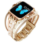 ジュエリーウォッチバンド Apple Watch シリーズ用、7 45mm / 6&SE&5&4 44mm / 3&2&1 42mm、7 41mm / 6&SE&5&4 40mm / 3&2&1 38mm