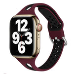 ウォータードロップシリコンウォッチバンド Apple Watchシリーズ用、7 41mm / 6&SE&5&4 40mm / 3&2&1 38mm、7 45mm / 6&SE&5&4 44mm / 3&2&1 42mm